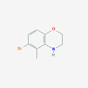 6-bromo-5-methyl-3,4-dihydro-2H-benzo[b][1,4]oxazine