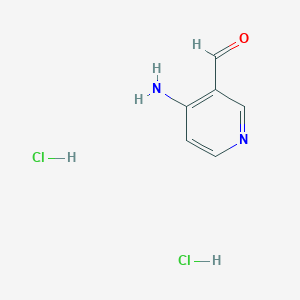 molecular formula C6H7ClN2O B3032146 4-氨基烟醛二盐酸盐 CAS No. 1159822-25-9