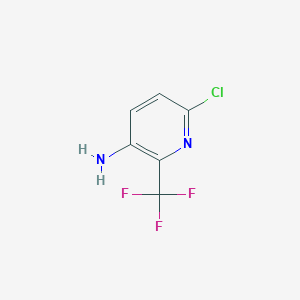 6-Chloro-2-(trifluoromethyl)pyridin-3-amine
