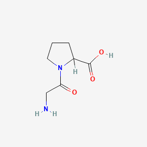 molecular formula C7H12N2O3 B3032158 甘氨酰脯氨酸 CAS No. 118203-80-8