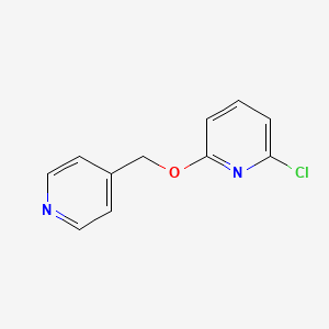 2-Chloro-6-(pyridin-4-ylmethoxy)pyridine