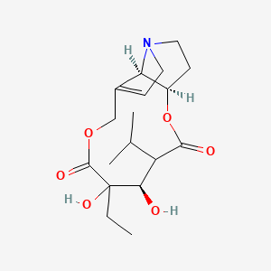 molecular formula C18H27NO6 B3032170 Othonnine CAS No. 119565-25-2