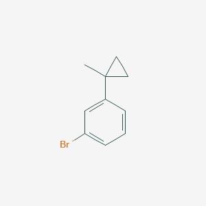 molecular formula C10H11B B3032183 1-溴-3-(1-甲基环丙基)苯 CAS No. 1211592-89-0