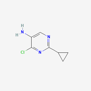 4-Chloro-2-cyclopropylpyrimidin-5-amine
