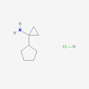 (1-Cyclopentylcyclopropyl)amine hydrochloride