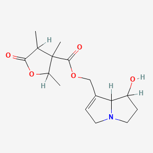 molecular formula C16H23NO5 B3032225 Assamicadine CAS No. 126260-96-6