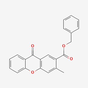 benzyl 3-methyl-9-oxo-9H-xanthene-2-carboxylate