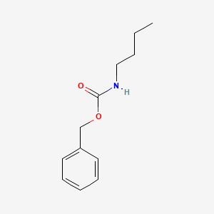 molecular formula C12H17NO2 B3032241 苄基 N-丁基氨基甲酸酯 CAS No. 13105-53-8