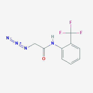 molecular formula C9H7F3N4O B3032251 2-azido-N-[2-(trifluoromethyl)phenyl]acetamide CAS No. 1325305-95-0
