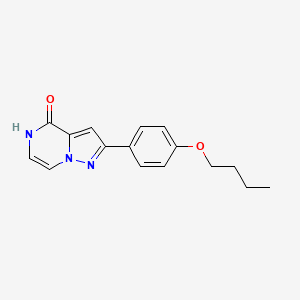 2-(4-butoxyphenyl)pyrazolo[1,5-a]pyrazin-4(5H)-one
