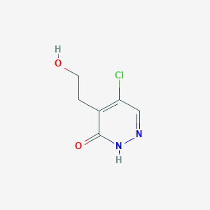 molecular formula C6H7ClN2O2 B3032272 5-氯-4-(2-羟乙基)-3(2H)-吡啶酮 CAS No. 1354455-01-8