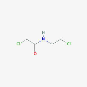 molecular formula C4H7Cl2NO B3032278 2-chloro-N-(2-chloroethyl)acetamide CAS No. 13627-28-6