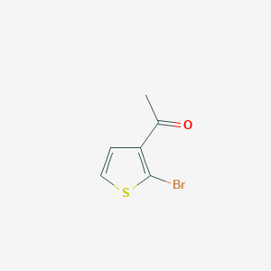 molecular formula C6H5BrOS B3032280 1-(2-Bromothiophen-3-yl)ethanone CAS No. 137272-68-5