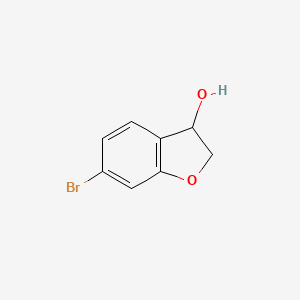 6-Bromo-2,3-dihydrobenzofuran-3-OL