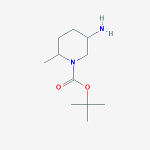 5-Amino-1-boc-2-methylpiperidine