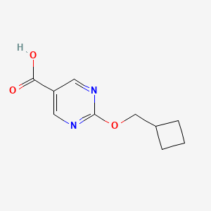 2-(Cyclobutylmethoxy)pyrimidine-5-carboxylic acid