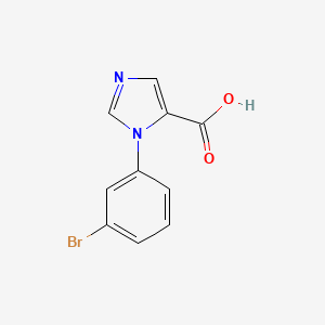 1-(3-Bromophenyl)-1H-imidazole-5-carboxylic acid