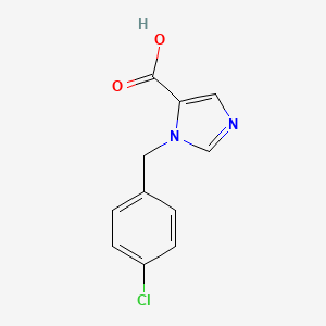 molecular formula C11H9ClN2O2 B3032337 1-(4-Chlorobenzyl)-1H-imidazole-5-carboxylic acid CAS No. 1439899-06-5