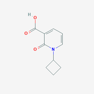 molecular formula C10H11NO3 B3032339 1-Cyclobutyl-2-oxo-1,2-dihydropyridine-3-carboxylic acid CAS No. 1439900-09-0