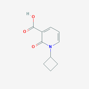 molecular formula C10H11NO3 B3032339 1-环丁基-2-氧代-1,2-二氢吡啶-3-羧酸 CAS No. 1439900-09-0