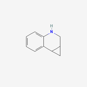 molecular formula C10H11N B3032352 1A,2,3,7B-Tetrahydro-1H-cyclopropa[C]quinoline CAS No. 1447606-51-0
