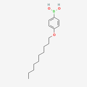 molecular formula C16H27BO3 B3032359 （4-（癸氧基）苯基）硼酸 CAS No. 147222-99-9