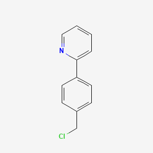 molecular formula C12H10ClN B3032361 2-(4-(Chloromethyl)phenyl)pyridine CAS No. 147936-70-7