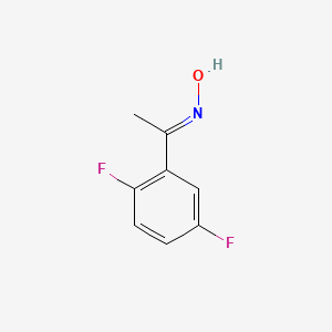 molecular formula C8H7F2NO B3032365 2',5'-Difluoroacetophenone oxime CAS No. 149773-87-5