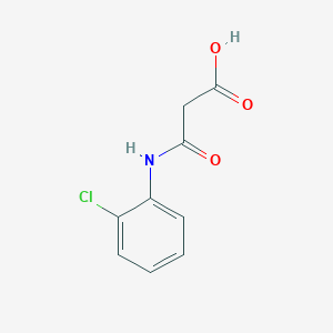 molecular formula C9H8ClNO3 B3032376 3-(2-Chloroanilino)-3-oxopropanoic acid CAS No. 15270-55-0