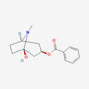molecular formula C15H19NO3 B3032383 Hydroxytropacocaine CAS No. 156497-23-3