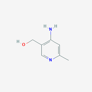 molecular formula C7H10N2O B3032387 (4-Amino-6-methylpyridin-3-yl)methanol CAS No. 15742-82-2