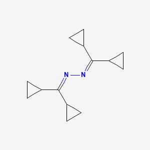 molecular formula C14H20N2 B3032388 Bis(dicyclopropylmethylidene)hydrazine CAS No. 15813-18-0