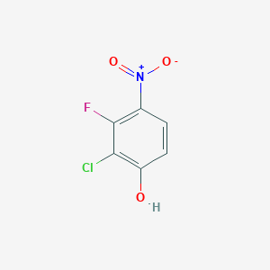 molecular formula C6H3ClFNO3 B3032406 2-Chloro-3-fluoro-4-nitrophenol CAS No. 1632444-57-5