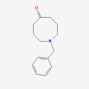 molecular formula C14H19NO B3032417 1-Benzylazocan-5-one CAS No. 16853-08-0