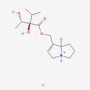 molecular formula C15H26ClNO4 B3032439 Cynaustine CAS No. 17958-39-3