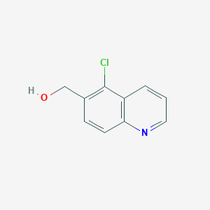 molecular formula C10H8ClNO B3032442 (5-Chloro-6-quinolinyl)methanol CAS No. 180421-63-0