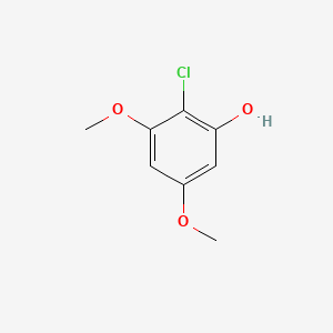 molecular formula C8H9ClO3 B3032446 2-Chloro-3,5-dimethoxyphenol CAS No. 18113-21-8
