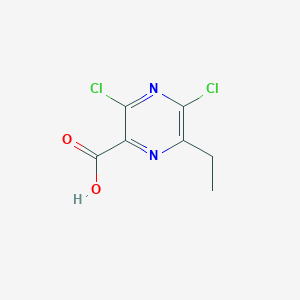 3,5-Dichloro-6-ethylpyrazine-2-carboxylic acid