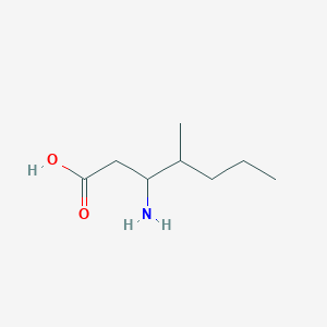 molecular formula C8H17NO2 B3032501 3-Amino-4-methylheptanoic acid CAS No. 204191-41-3