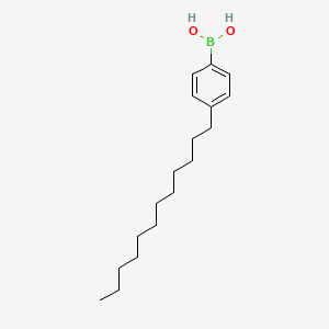 molecular formula C18H31BO2 B3032506 (4-十二烷基苯基)硼酸 CAS No. 206763-93-1