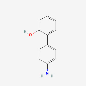 molecular formula C12H11NO B3032542 2-(4-Aminophenyl)phenol CAS No. 21849-92-3
