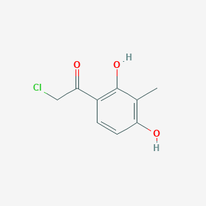 2-Chloro-1-(2,4-dihydroxy-3-methylphenyl)ethanone