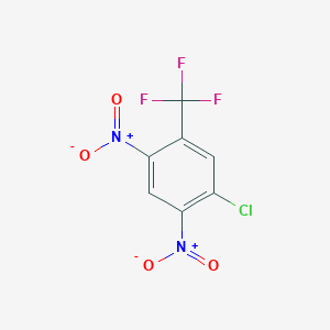 molecular formula C7H2ClF3N2O4 B3032544 5-Chloro-2,4-dinitrobenzotrifluoride CAS No. 21878-58-0