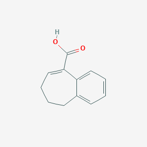 molecular formula C12H12O2 B303255 6,7-dihydro-5H-benzo[a]cycloheptene-9-carboxylic acid 