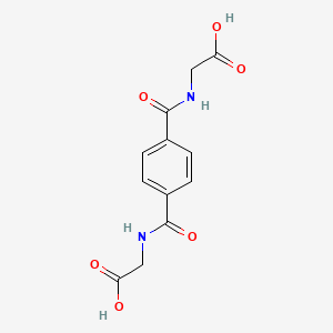 molecular formula C12H12N2O6 B3032552 N,N'-(1,4-Phenylenedicarbonyl)diglycine CAS No. 22578-94-5
