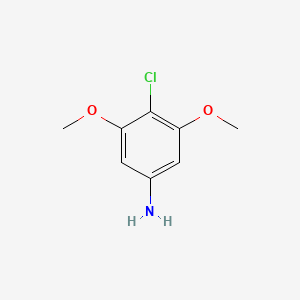 molecular formula C8H10ClNO2 B3032553 4-Chloro-3,5-dimethoxyaniline CAS No. 226419-21-2