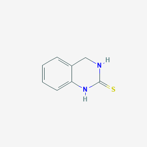 molecular formula C8H8N2S B3032555 3,4-dihydro-2(1H)-quinazolinethione CAS No. 22820-08-2