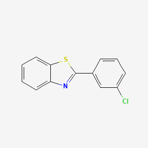 2-(3-Chlorophenyl)-1,3-benzothiazole