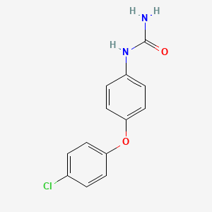 [4-(4-Chlorophenoxy)phenyl]urea