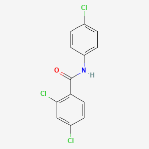 molecular formula C13H8Cl3NO B3032573 2,4-dichloro-N-(4-chlorophenyl)benzamide CAS No. 2448-00-2